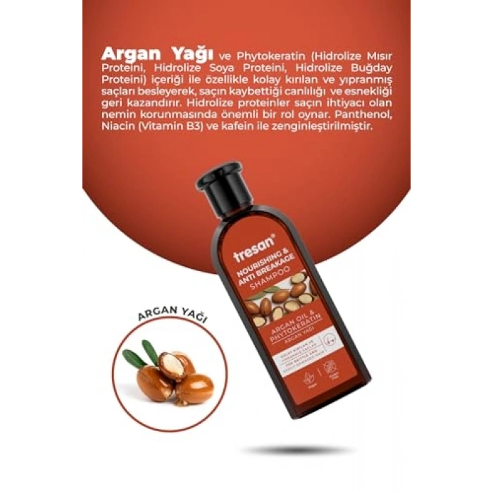 300 ml Yıpranmış Saçlar için Arn Yağlı Şampuan
