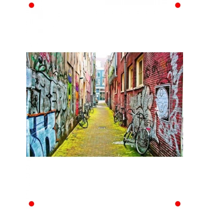 3000 Parça Grafiti Temalı Puzzle