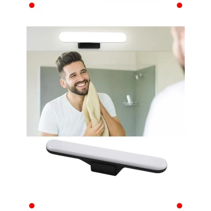 30cm Mıknatıslı Kablosuz USB Şarjlı  Lamba - Renk Değişi