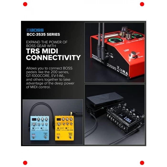 30cm Yer Tasarrufu Sağlayan TRS-MIDI Kablo