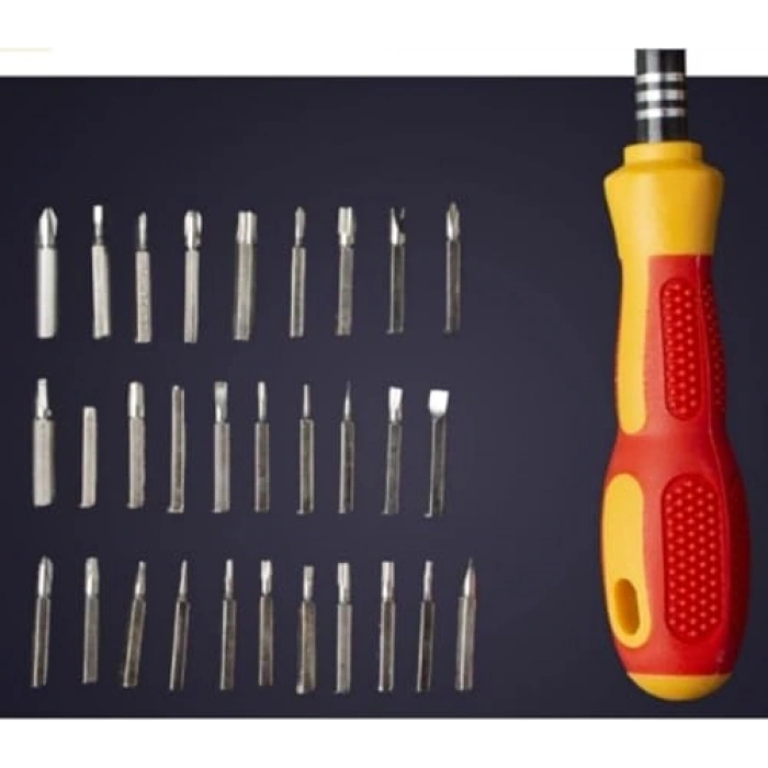 31 Parça Taşınabilir Tornavida Bits Uç Seti, Yumurta Şeklinde