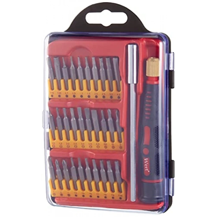 32 Parça Elektronik Tornavida Bits Uç Seti, Farklı Renk Seçenekleri