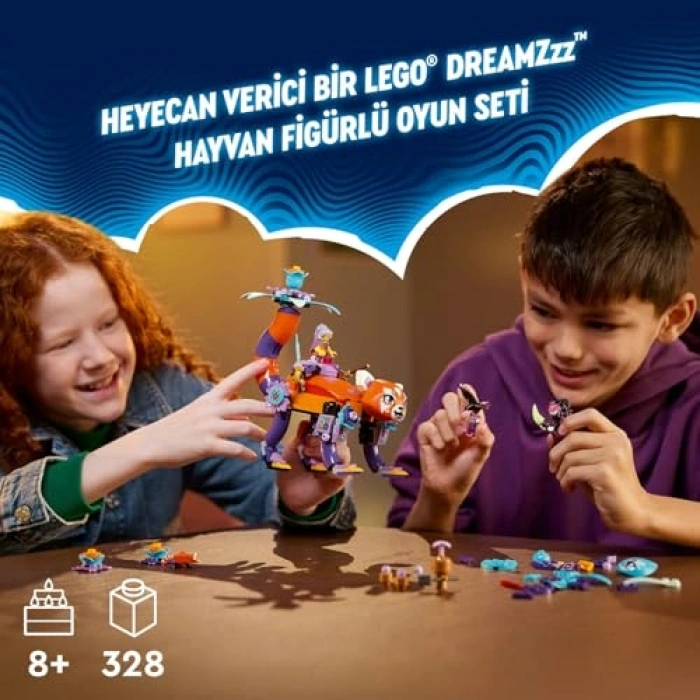 328 Parça Yaratıcı Oyuncak Seti, Eğlenceli Hayvan Figürleri