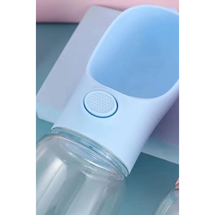 350 ml Taşınabilir Butonlu Evcil Hayvan Suluğu