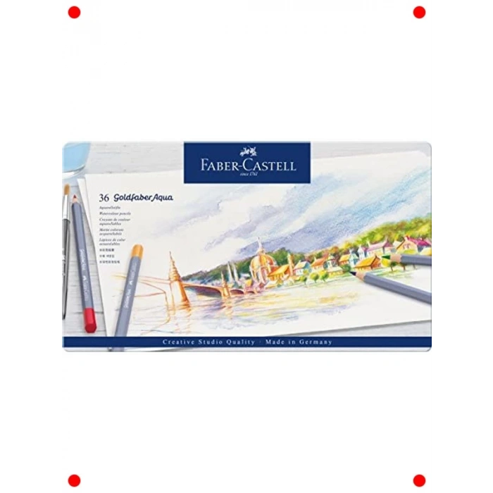 36lı Suda Çözünebilir Sulu Boya Kalemi Seti