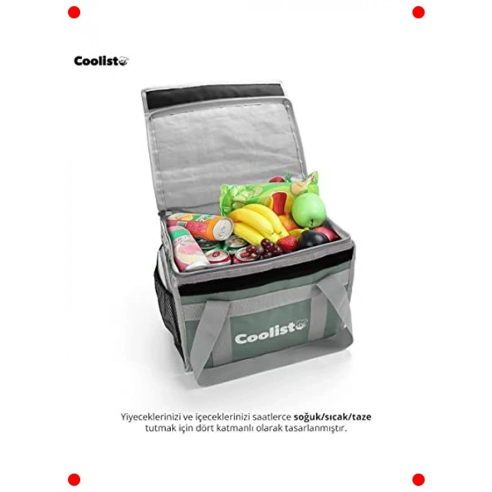 36 Litre Katlanabilir Termal Bez Çanta - Buzluk