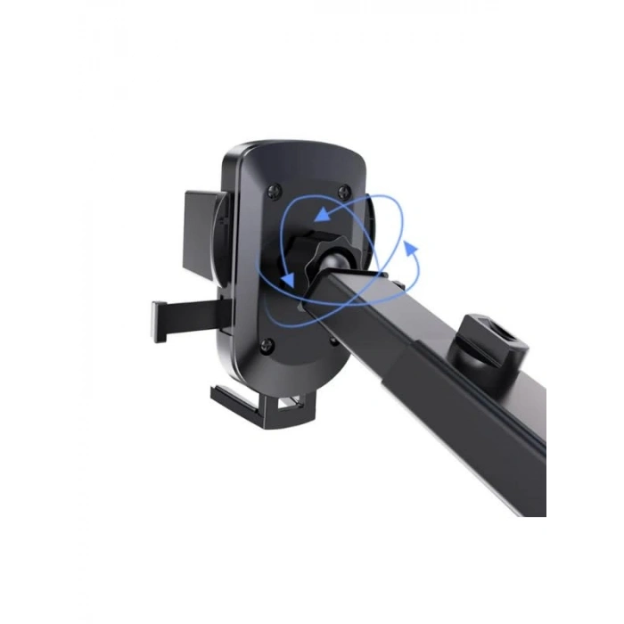 360 Derece Dönebilen Vantuzlu Araç İçi Telefon Tutucu