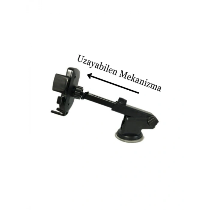360 Derece Dönebilen Vantuzlu Araç İçi Telefon Tutucu