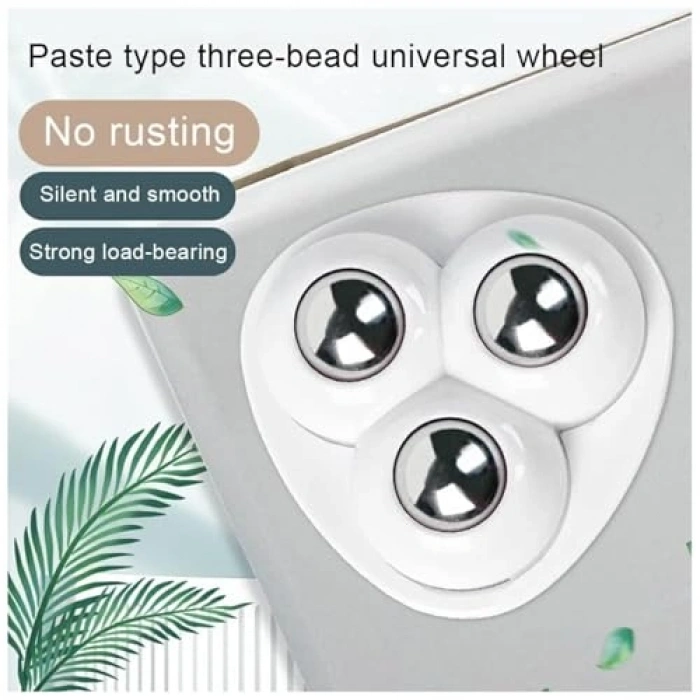 360 Derece Döner Paslanmaz Çelik Tekerlekli Eşya Taşıma Aparatı