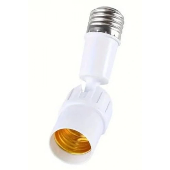 360 Derece Esnek Bükülebilir Plastik Uzatma Duy