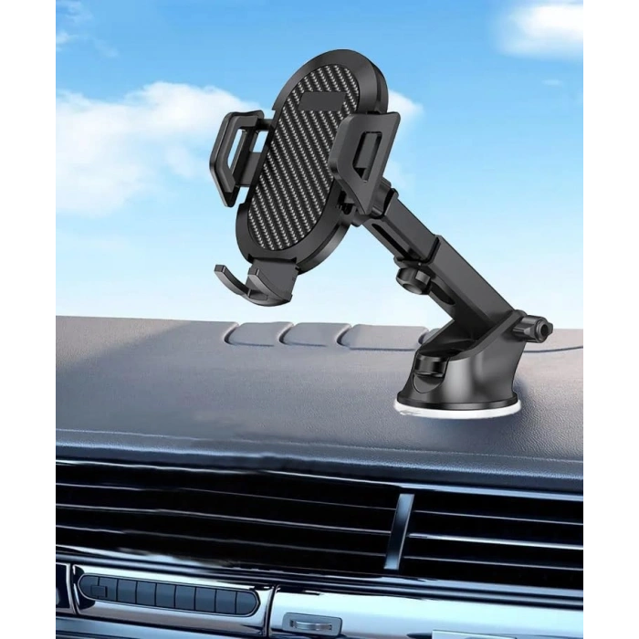 360° Dönebilen Vantuzlu Araç İçi Telefon Tutucu