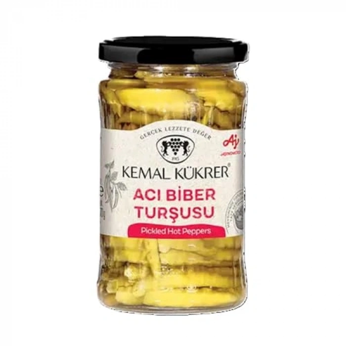360 gr Acı Biber Turşusu, Cam Kavanozda