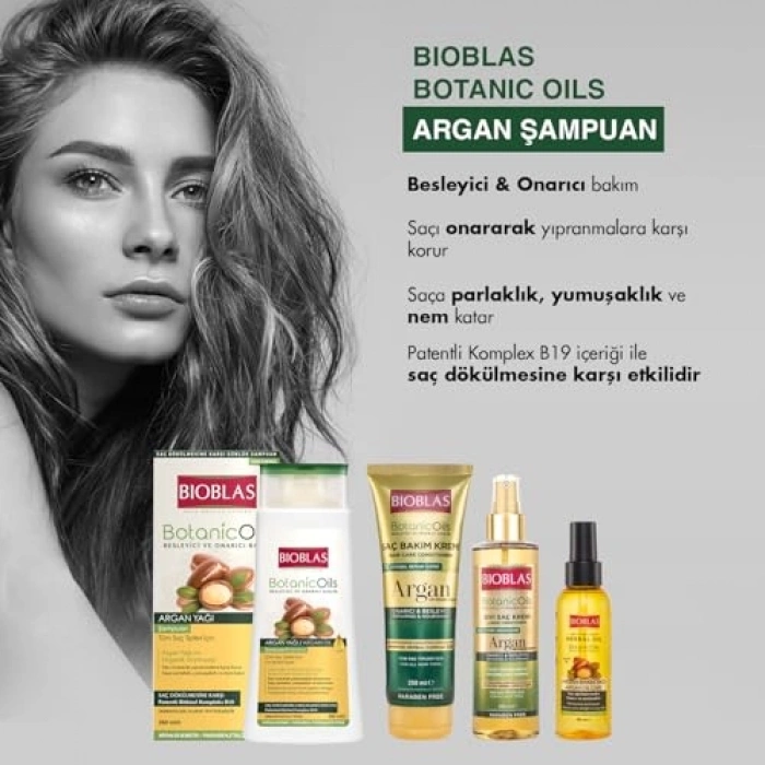 360 ml Bioblas Bitkisel Şampuan, Dökülme Karşıtı Etkili Bakım