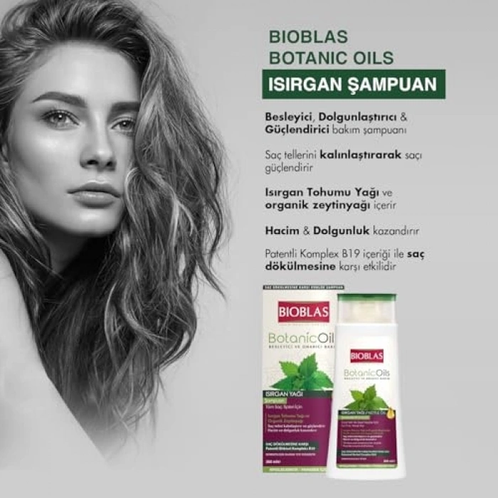 360 ml Bitkisel Saç Dökülmesine Karşı Şampuan ile Güçlenin