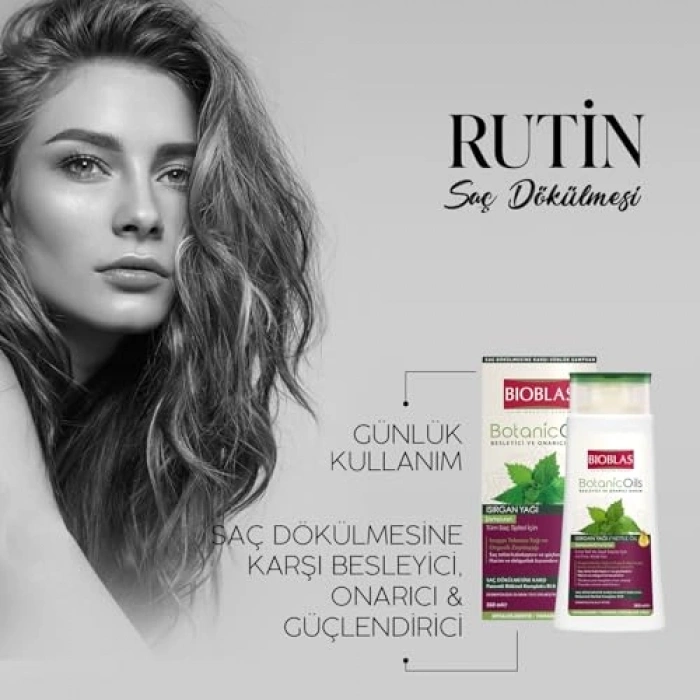360 ml Bitkisel Saç Dökülmesine Karşı Şampuan ile Güçlenin