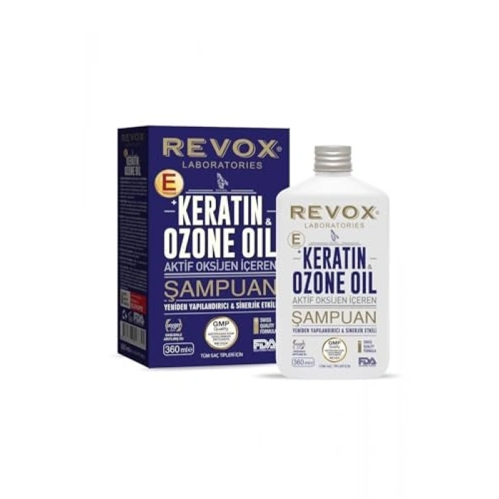 360 ml Ozone ve Keratin İçeren Saç Şampuanı