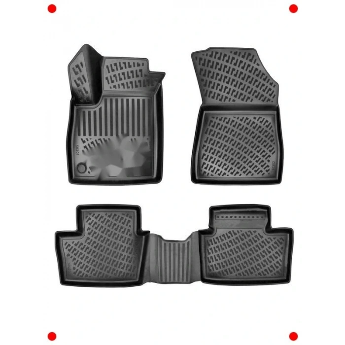 3D Havuzlu Araç Paspas Seti (Belirli Model Uyumlu)