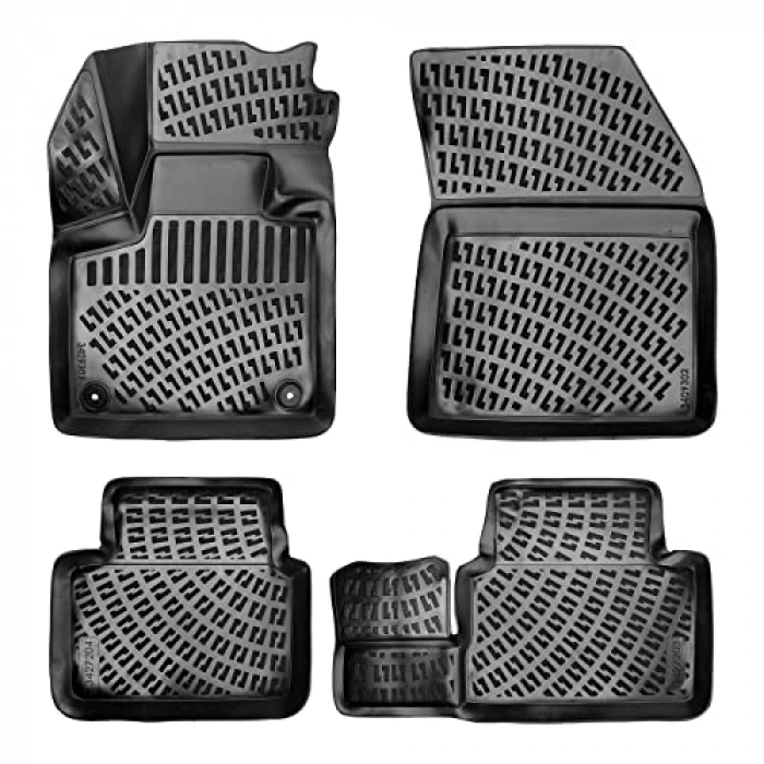 3D Havuzlu Paspas - DS 7 Crossback E-Tense 2018 sonrası Uyumlu