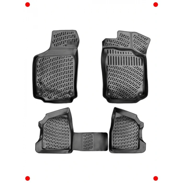 3D Havuzlu Paspas Takımı – Belirli Ticari Araç Uyumlu