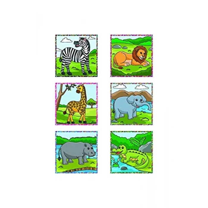 3D Hayvanlar Puzzle: 9 Küp ve 6 Yapboz Eğlencesi