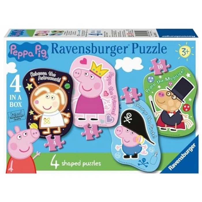 4/6/8/10p Puz Peppa Pig Yapboz
