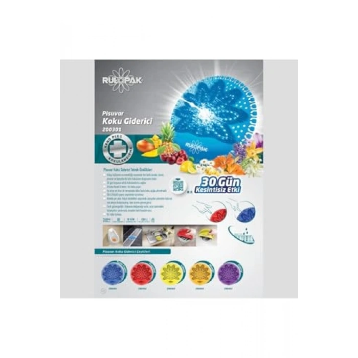 4 Adet Mango Koku Giderici Pisuvar Süzgeci