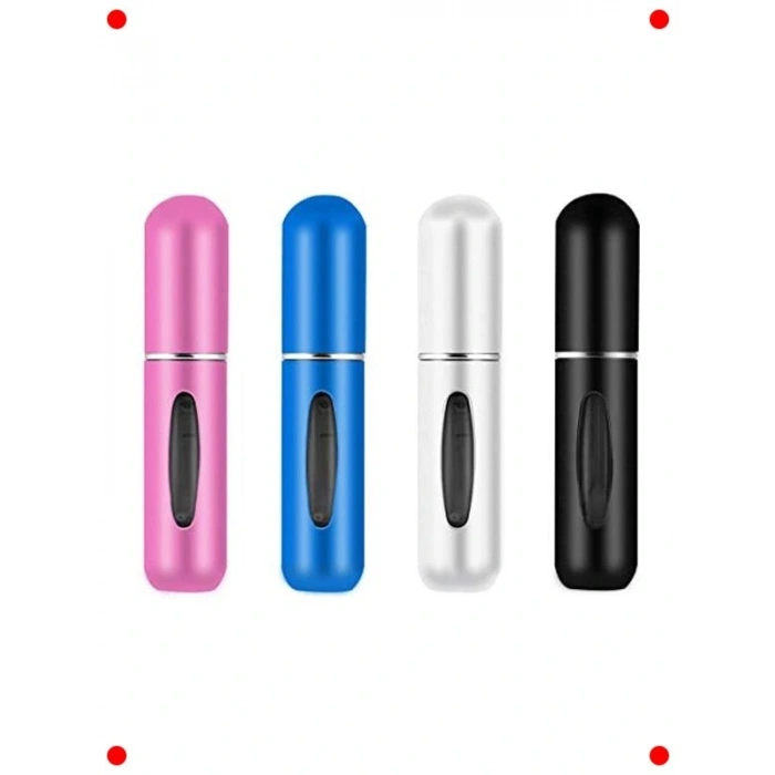 4 Adet ni Doldurulabilir Seyahat Parfüm Şişesi 5 ml