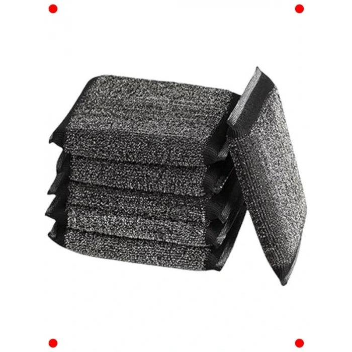 4 Adet Paslanmaz Telli Bulaşık Süngeri