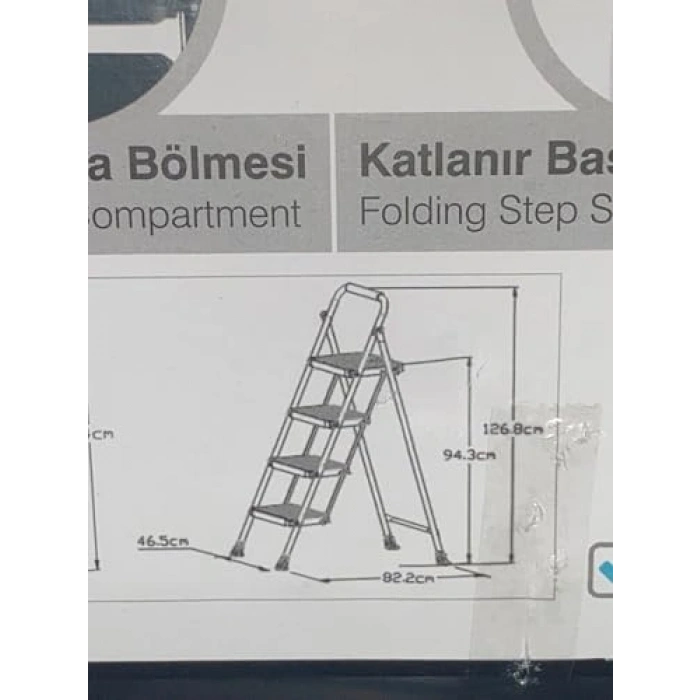 4 Basamaklı Europen Step Merdiven