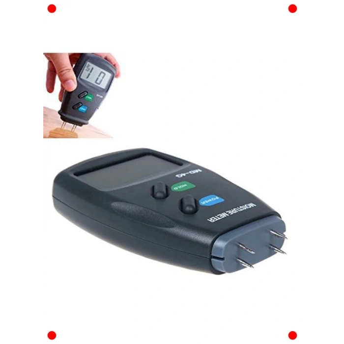 4 Çivili Dijital Ahşap ve Kereste Nem Ölçer