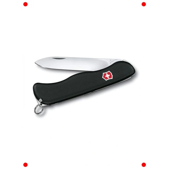 4 Fonksiyonlu Hafif Siyah Cep Bıçağı