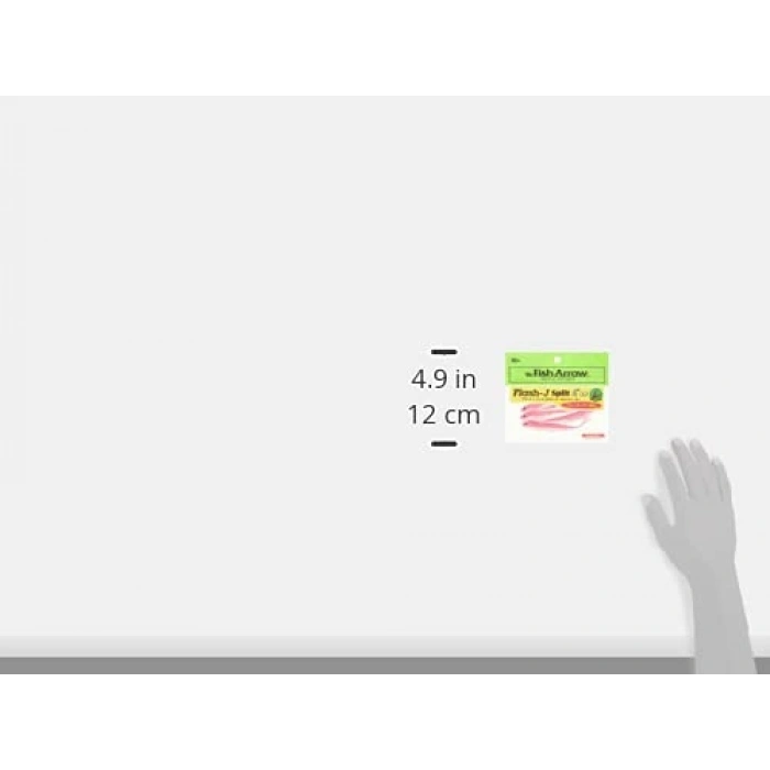 4 İnç Olta, 5 Adet/Paket, Pink/Silver Renk Seçeneği