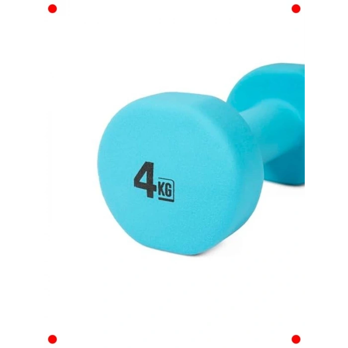 4 Kg Neopren Kaplı Egzersiz Dambılı