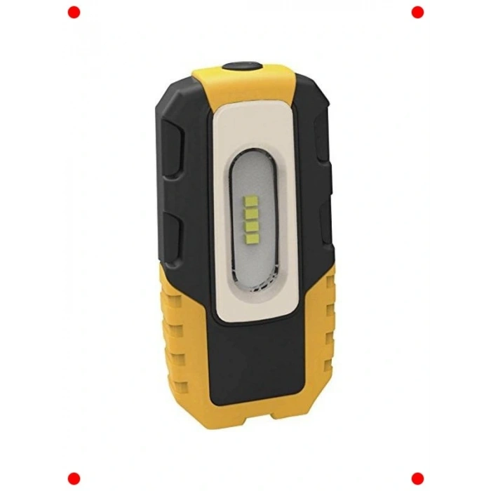 4 LEDli Şarj Edilebilir El Feneri