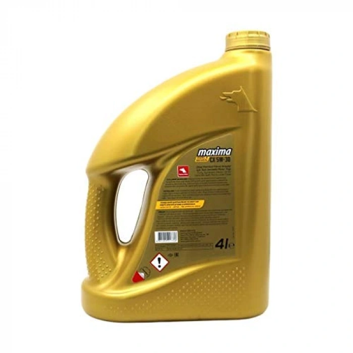 4 Litre Motor Yağı ile Yüksek Performans Sağlayan Maxima CX 5W-30