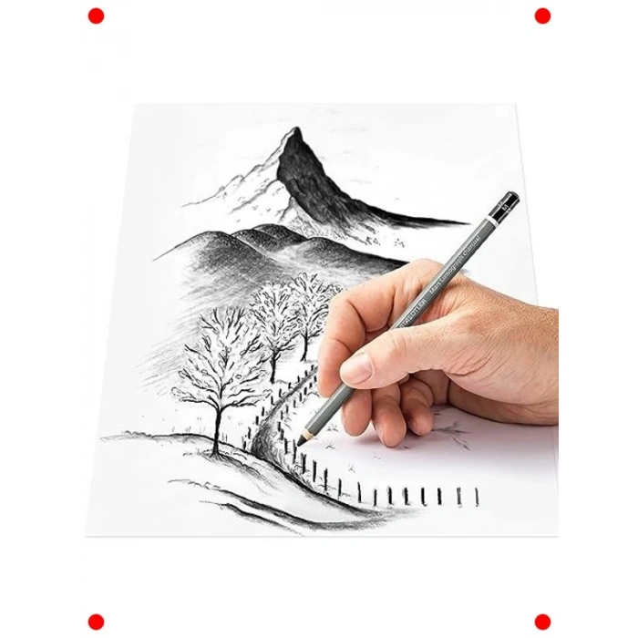 4lü Füzen Eskiz Kalem Seti