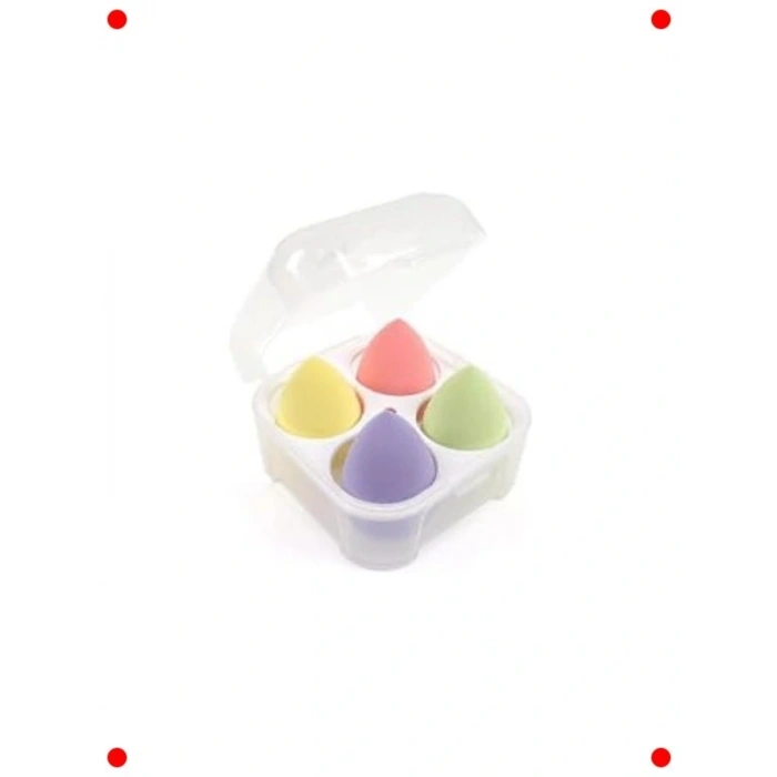 4lü Hassas Makyaj Süngeri Seti (Kutulu)