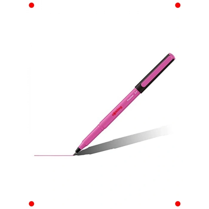 4lü İnce Uçlu Keçe Kalem Seti 0.4 mm - Canlı Renkler