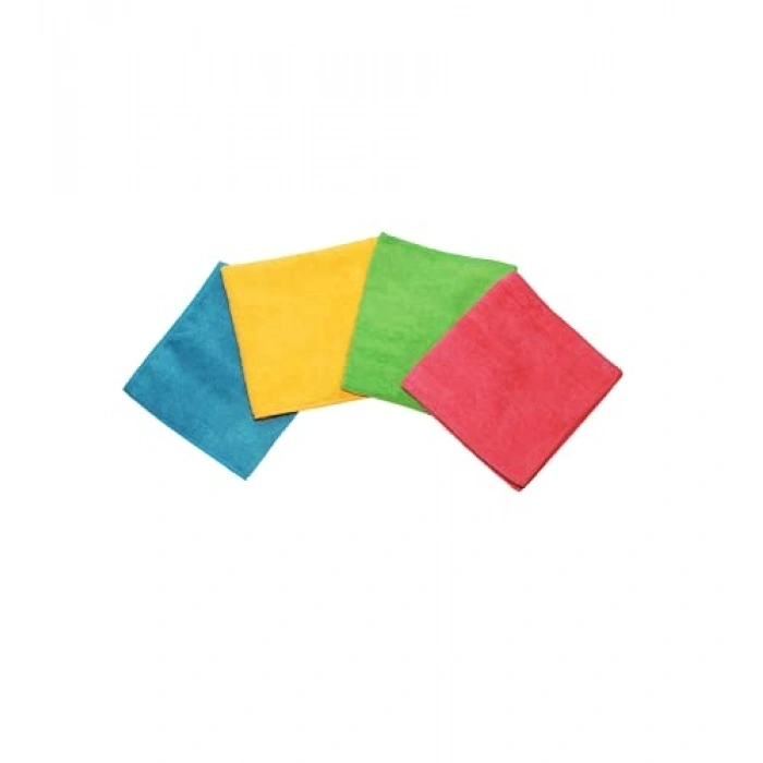 4lü Krofiber Bez Seti, Vileda Colors XL, Yüksek Temizlik Performansı