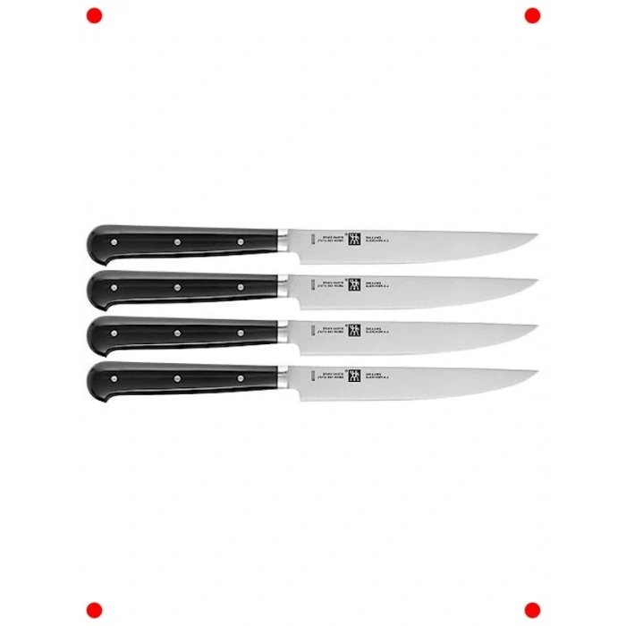4lü Paslanmaz Çelik Biftek Bıçağı Seti