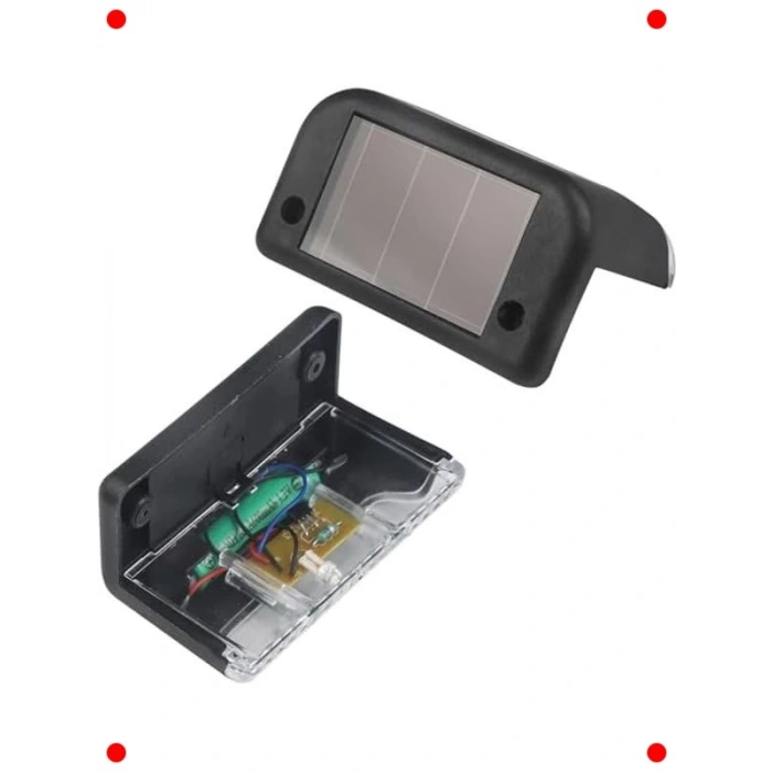 4lü Solar Enerjili Dış Mekan Aydınlatma Seti