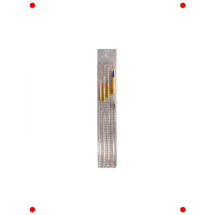 4lü Sulu ve Akrilik Boya Fırça Seti