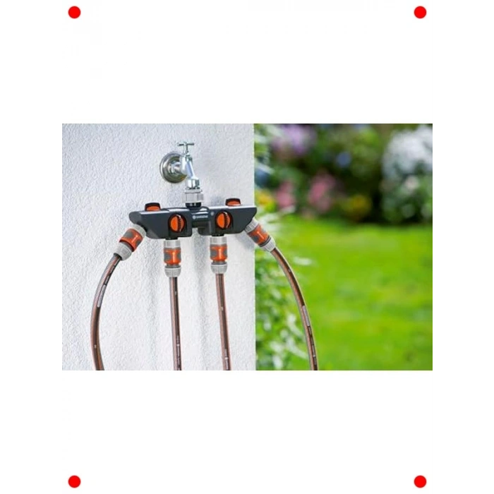 4 Yollu Ayarlı Musluk Su Dağıtıcı Adaptör