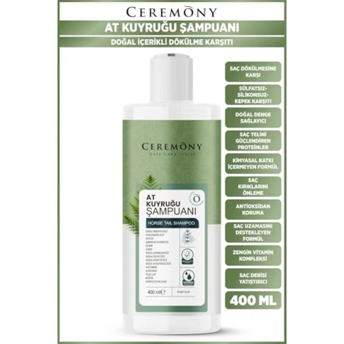 400 ml At Kuyruğu Özlü Şampuan, Saç Bakımı