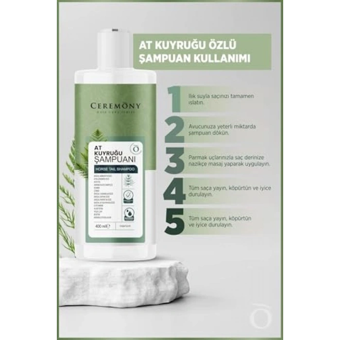 400 ml At Kuyruğu Özlü Şampuan, Saç Bakımı