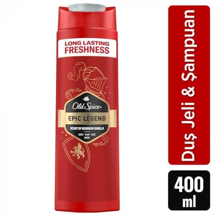 400 ml Duş Jeli ve Şampuan, Çok Amaçlı Kullanım