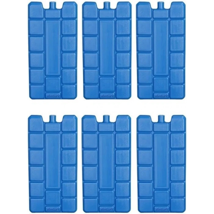 400 ml Kapasiteli Extra Soğutma Özellikli Buz Aküsü, 6 Adet