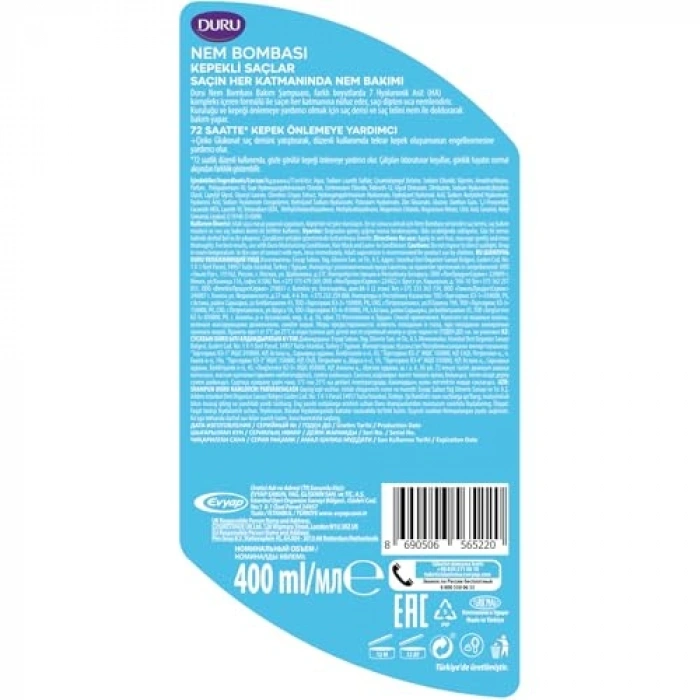 400 ml Kepek Karşıtı Şampuan