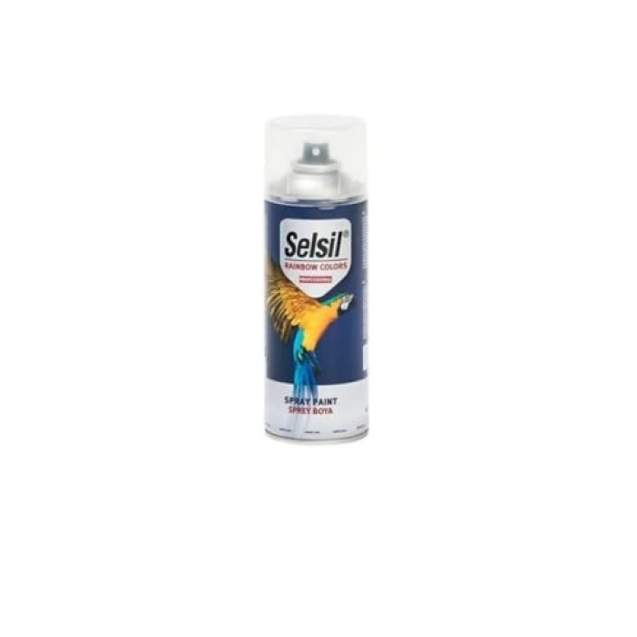 400 Ml Siyah Parlak Sprey, Rainbow Markalı