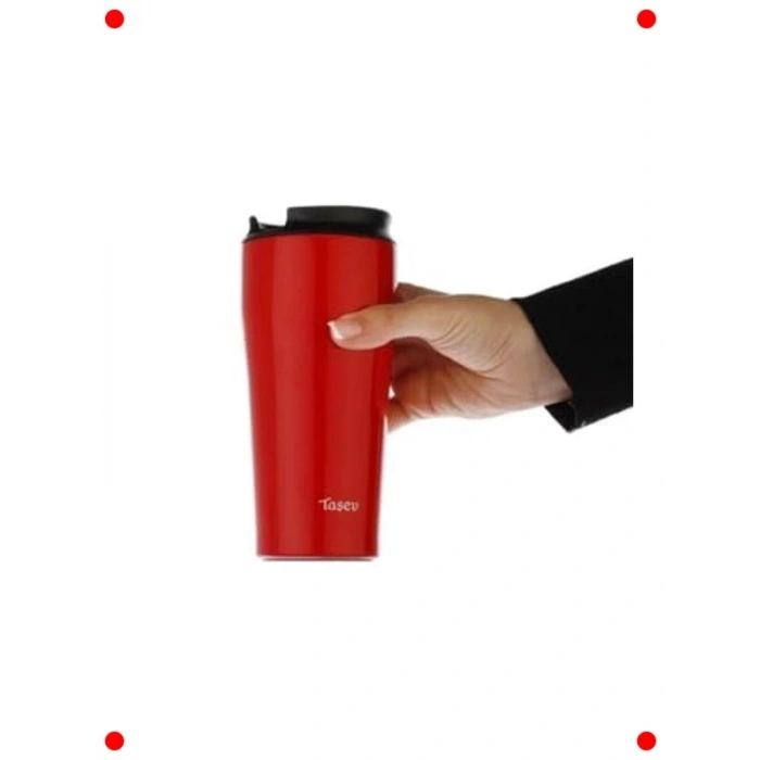 400 ml Termos Bardak - Kırmızı Renk